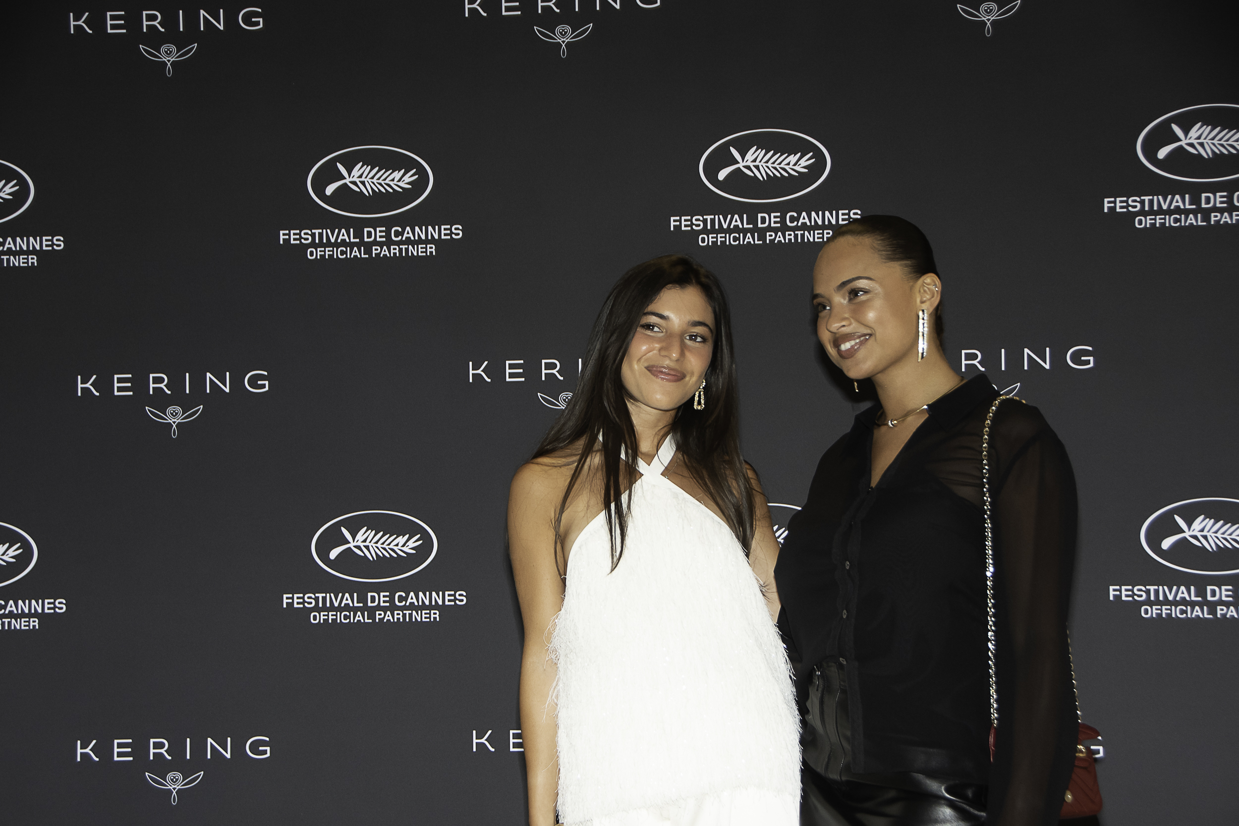 — france cannes cinema cannes international film festival 79th cannes international film festival 20 05 2026 kering women in motion photocall paola locatelli and malou khebizi